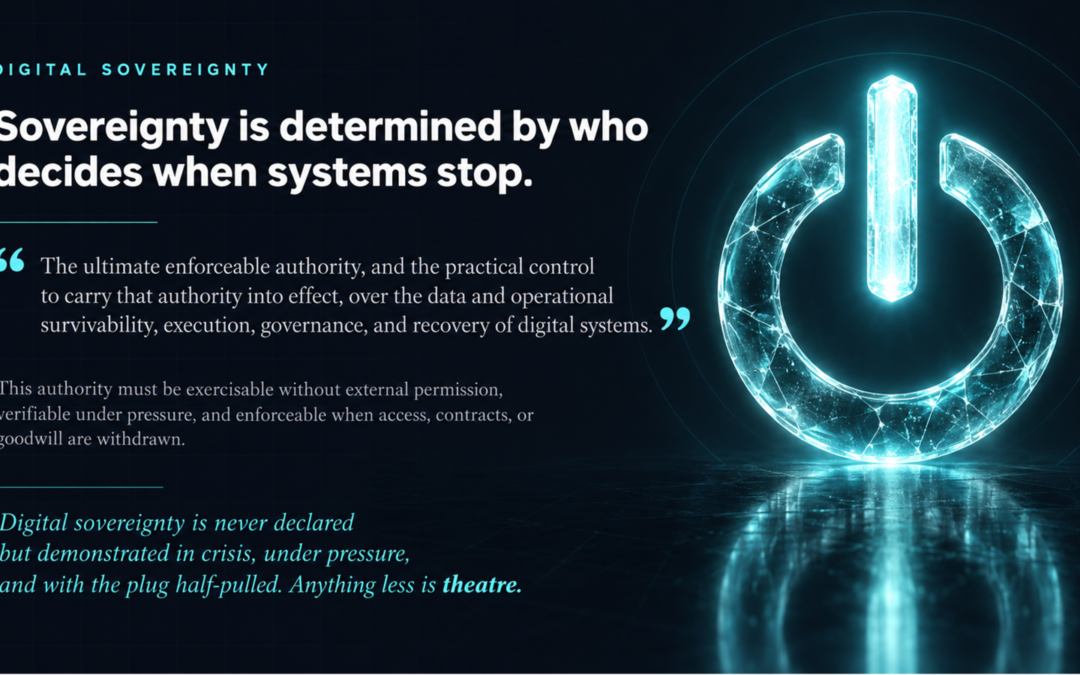 What is Digital Sovereignty?