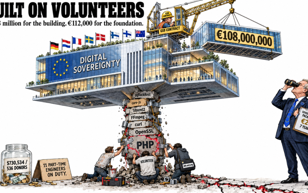 The Maintenance Deficit: Governments Are Building Digital Sovereignty on Infrastructure Nobody Funds